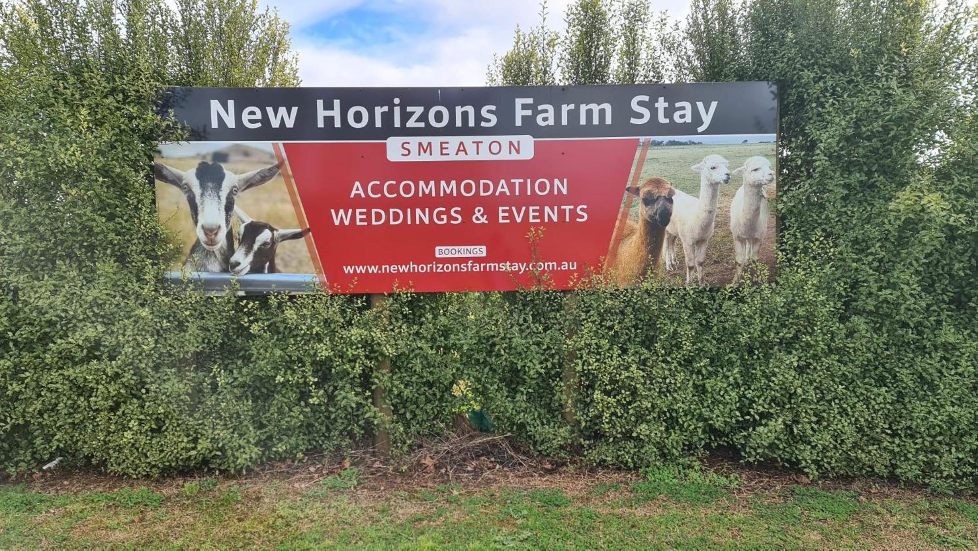 New Horizons Farm Stay Smeaton Екстериор снимка