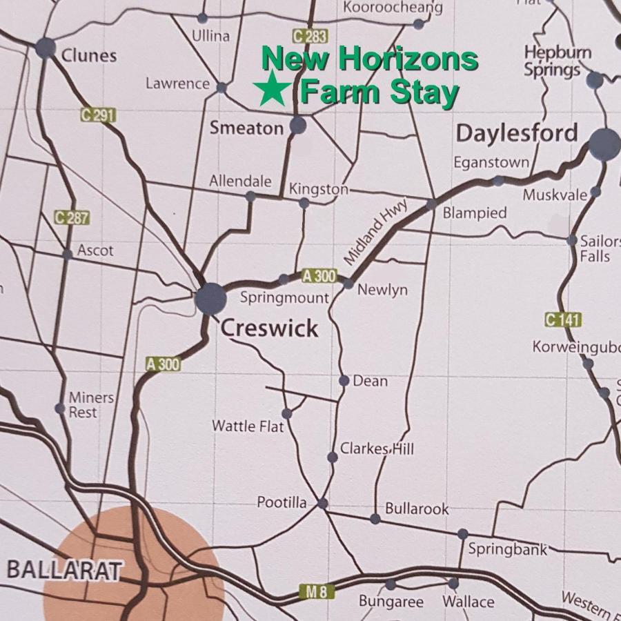 New Horizons Farm Stay Smeaton Екстериор снимка